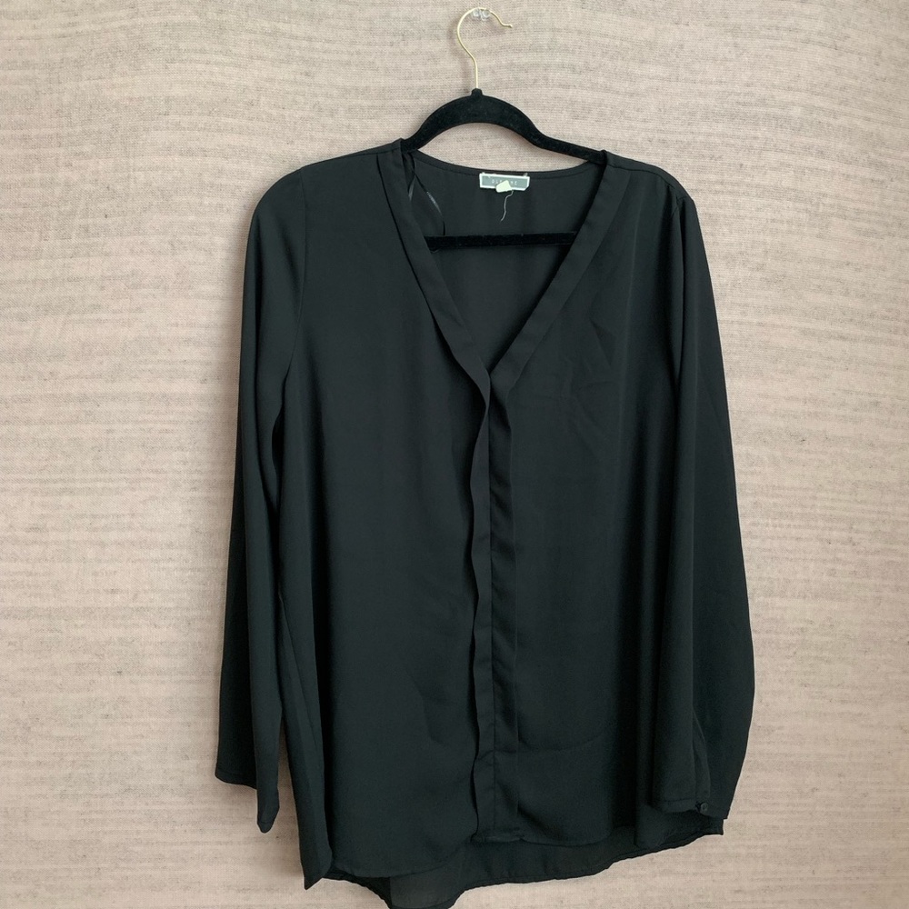 🖤 Pleione Black Blouse
